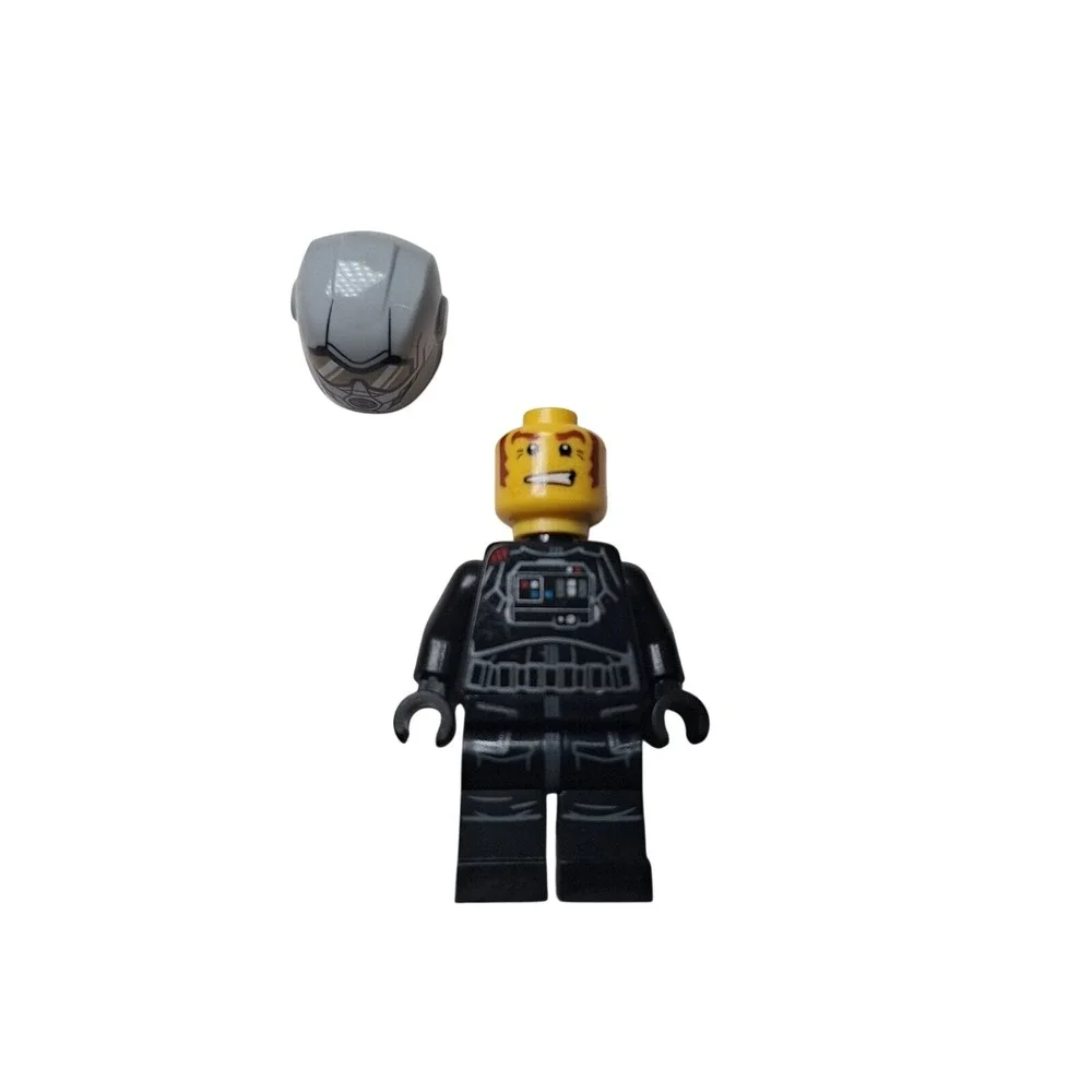 Lego Minifigure Helmet Star Wars Irish Mixed Set‎ Angry Villain Robot Red Head